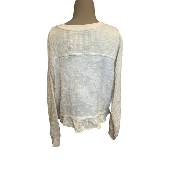 ANTHROPOLOGIE SATURDAY/SUNDAY SCENIC ROUTE BOMBER JACKET sz L - Picture 4 of 6